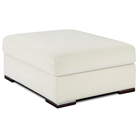 Contemporary Square Cocktail Ottoman